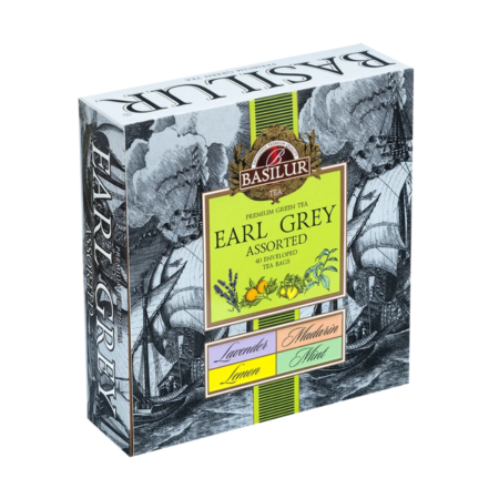 Basilur Green Earl Grey – Assorted 40 kesica