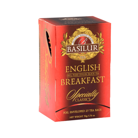 Basilur English Breakfast - Specialty Classics Collection 25x2g